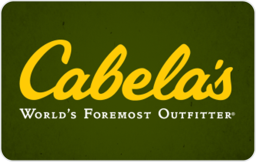 Cabela's® Gift Card Shop Your Way